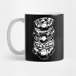 Black Tiki Mug